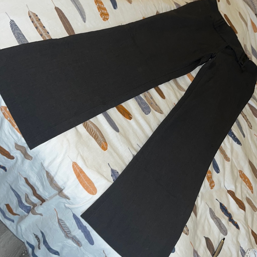 Gray dress pants